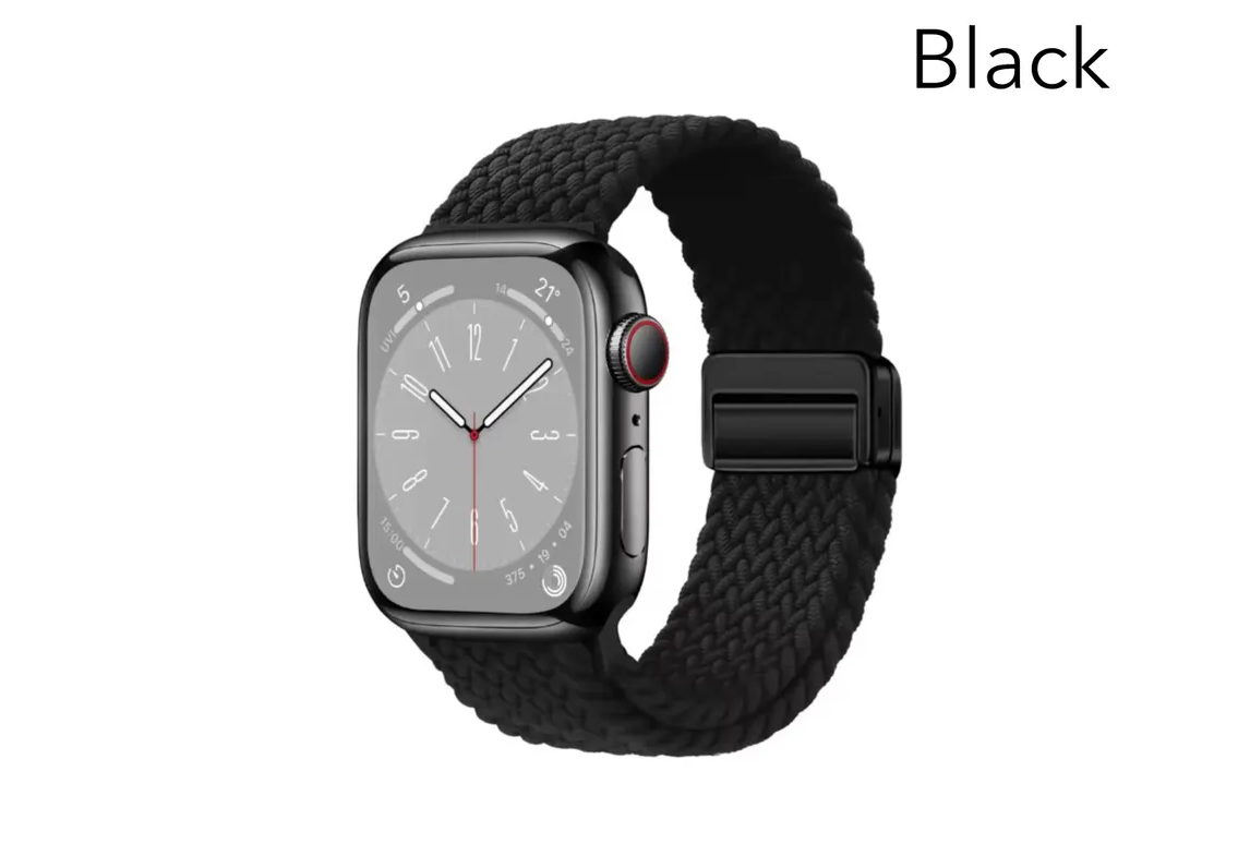 Apple Watch Band Soft Braided Magnetic Loop