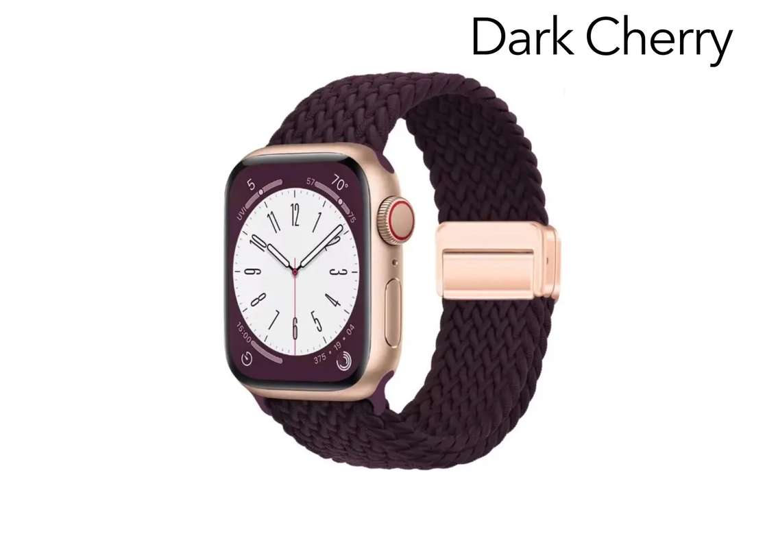 Apple Watch Band Soft Braided Magnetic Loop