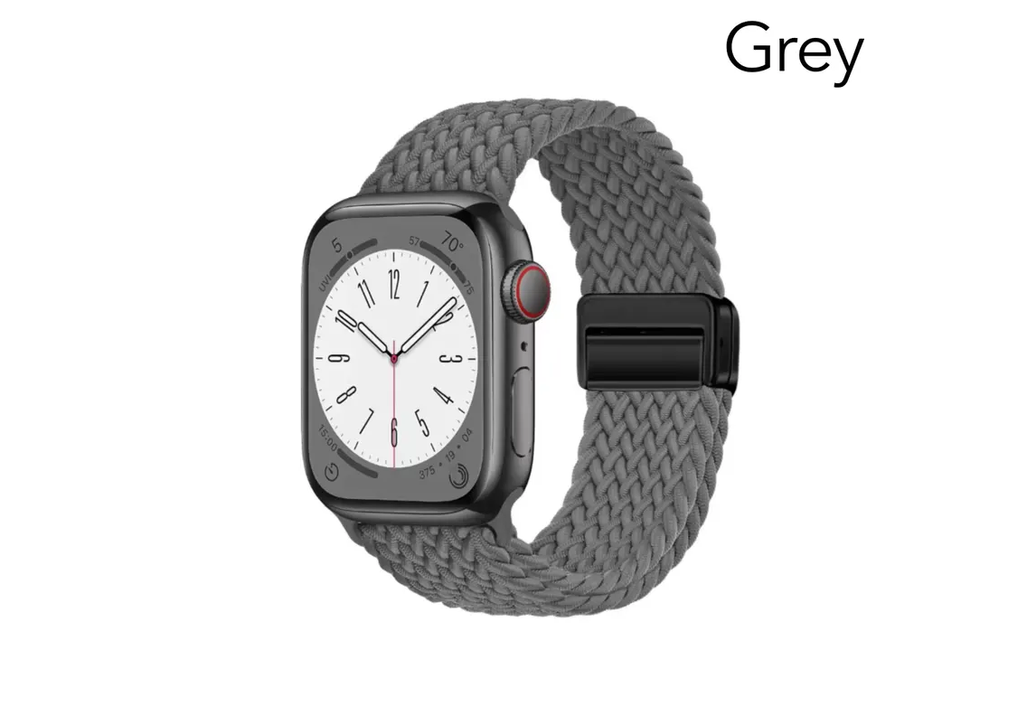 Apple Watch Band Soft Braided Magnetic Loop