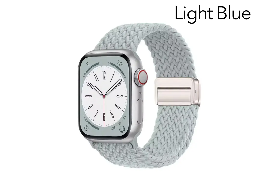 Apple Watch Band Soft Braided Magnetic Loop