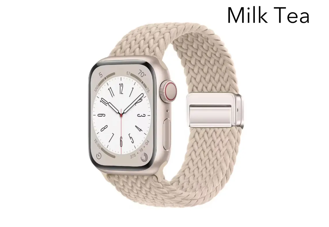 Apple Watch Band Soft Braided Magnetic Loop