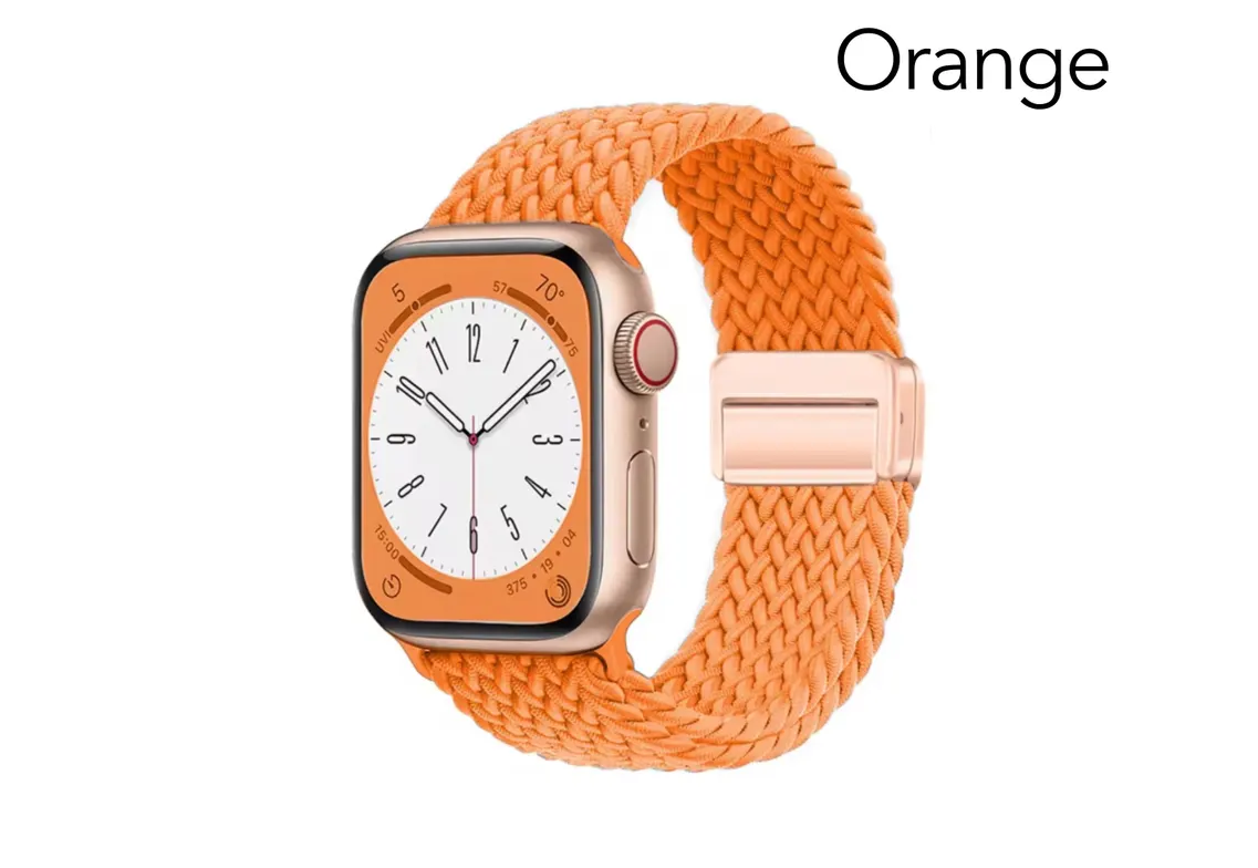 Apple Watch Band Soft Braided Magnetic Loop