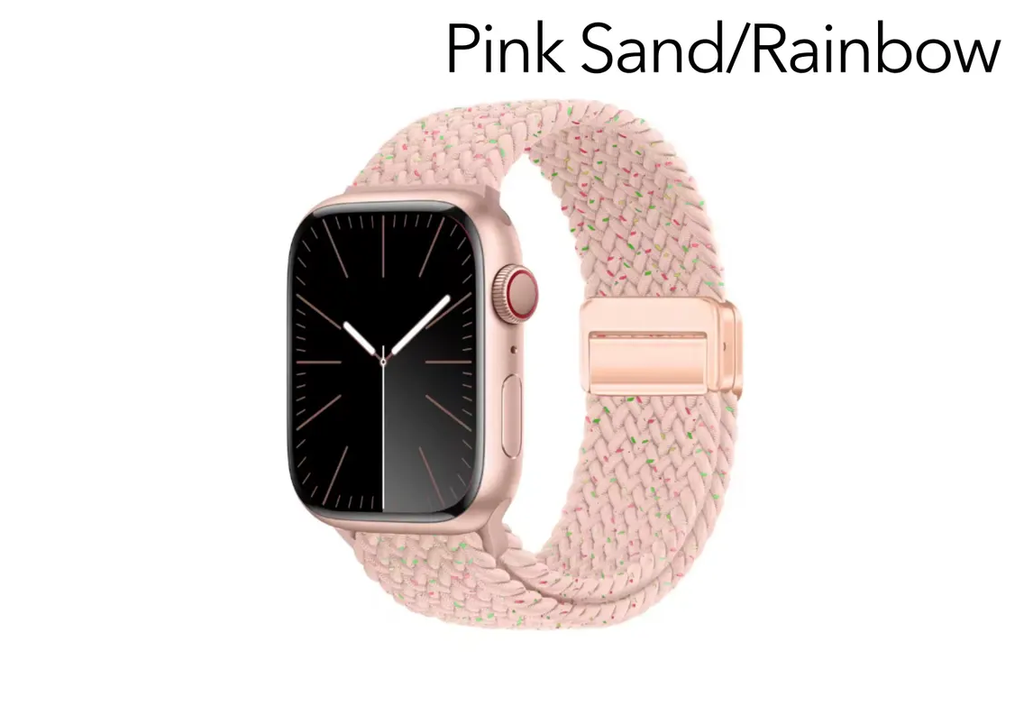 Apple Watch Band Soft Braided Magnetic Loop