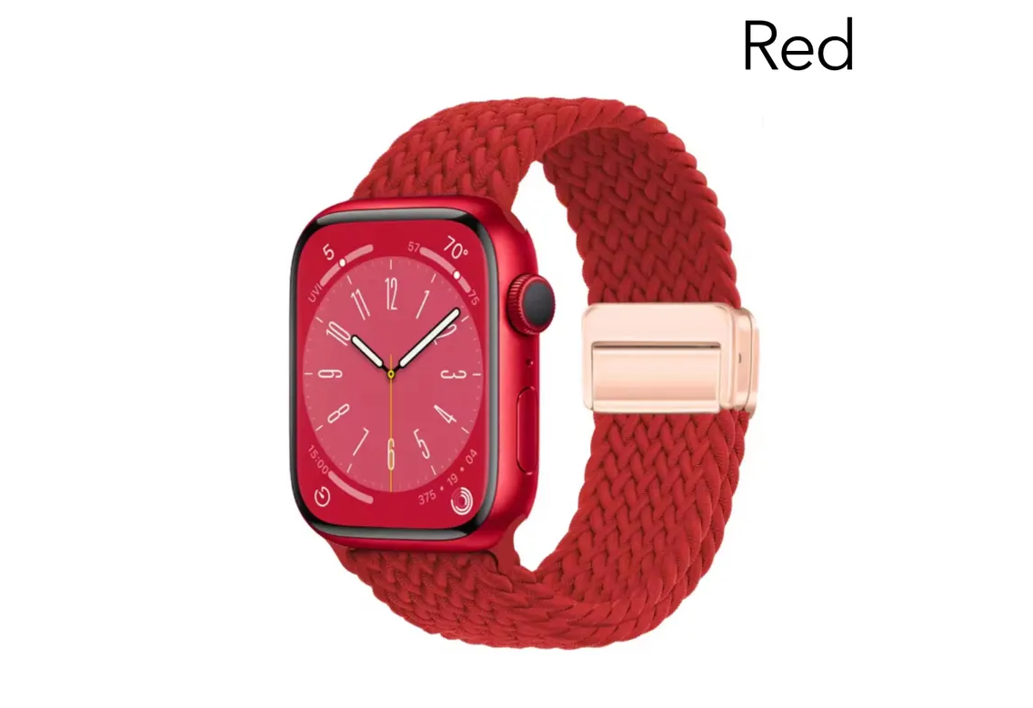 Apple Watch Band Soft Braided Magnetic Loop