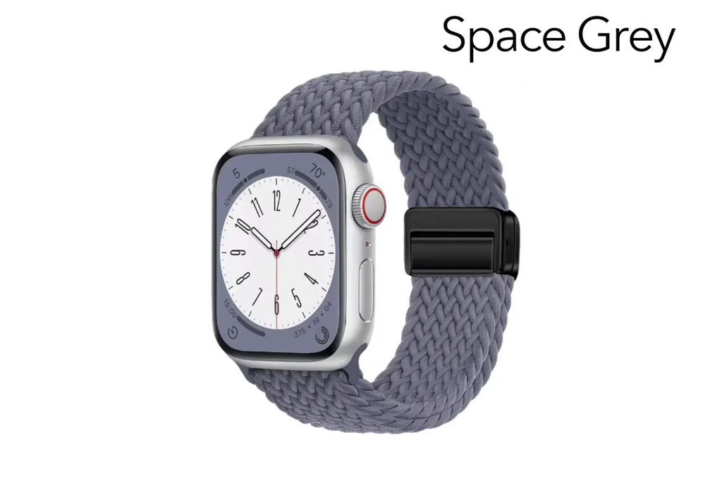 Apple Watch Band Soft Braided Magnetic Loop