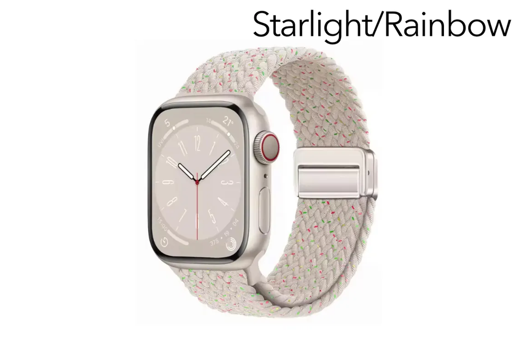 Apple Watch Band Soft Braided Magnetic Loop
