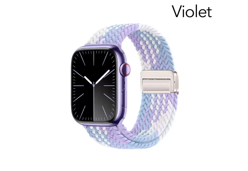 Apple Watch Band Soft Braided Magnetic Loop