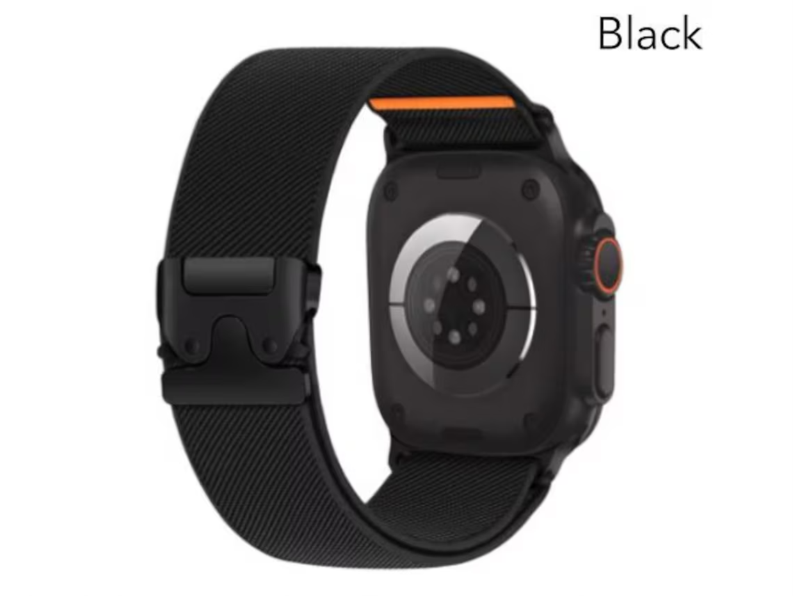 Apple Watch Band Rugged Parachute Nylon Strap