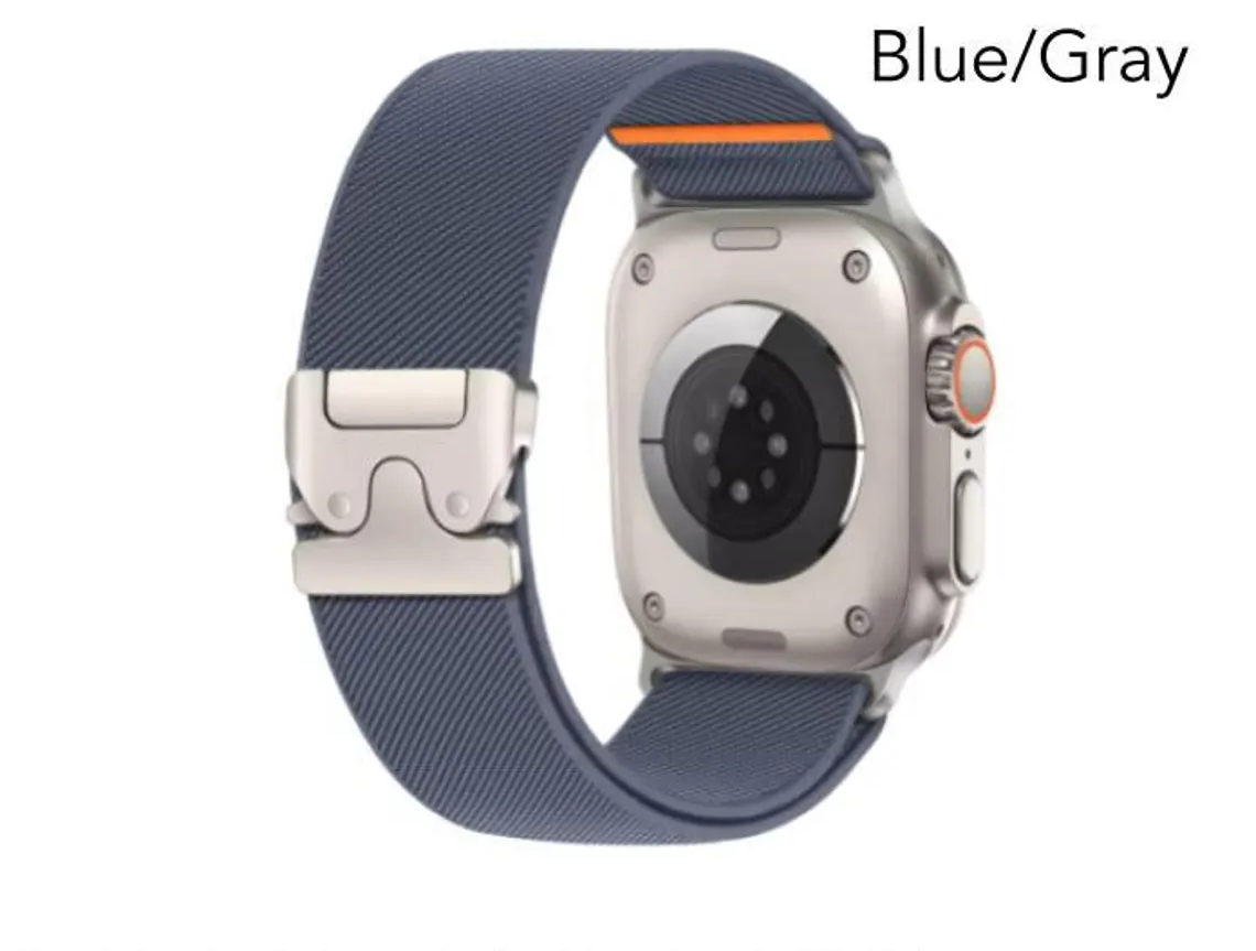 Apple Watch Band Rugged Parachute Nylon Strap