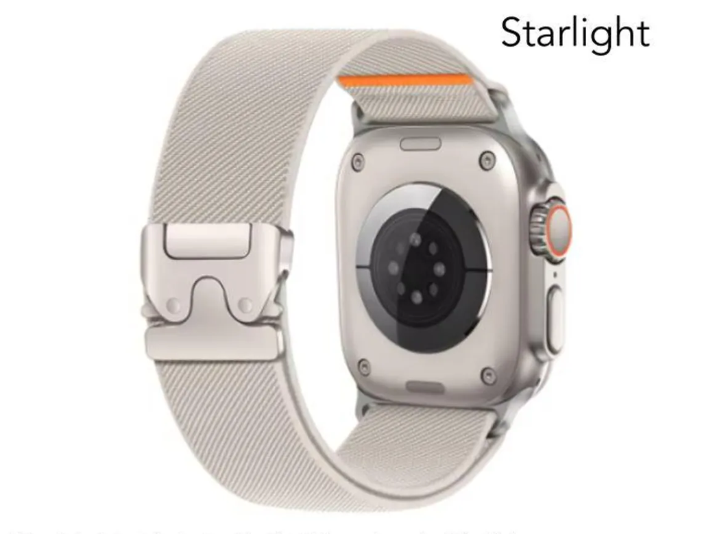 Apple Watch Band Rugged Parachute Nylon Strap