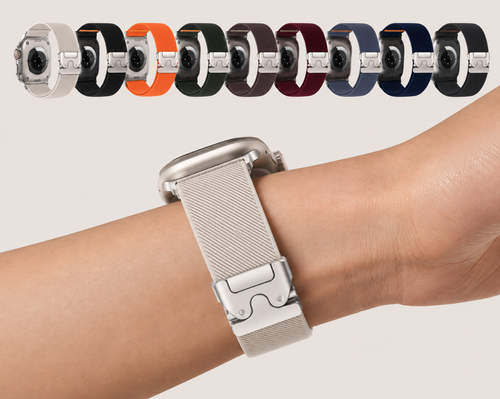 Apple Watch Band Rugged Parachute Nylon Strap