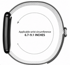 Nylon Band for Garmin CIRQA Smart Band